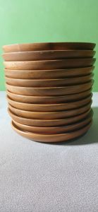 piring kayu klasik dm 20 cmpiring rujak klasik 10[pcs]