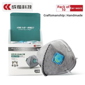CK Tech. | Oil Smoke Prevention Mask with Activated Carbon and Breathing Valve