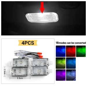 For Volkswagen VW Tiguan MK1 Golf 6 MK6 Sharan 7N Touareg 7L 7P Passat B5 B6 CC Jetta Arteon Scirocco R EOS Car Footwell Lamp