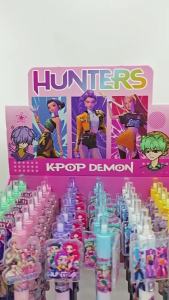 Bandai | 6 Cái/bộ Anime Girls Lumi Mila Zoi Hunters Chủ Đề Bút Gel Bộ Acrylic Charm Thẩm Mỹ Văn Phòng Phẩm Dành Cho Người Hâm Mộ & Học Sinh