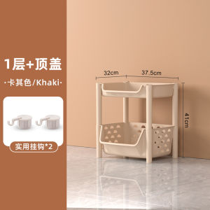 ตู้เก็บของหลายชั้นแบบเคลื่อนที่ รถเข็นใส่ของในครัว ชั้นวางของในห้องนอน เครื่องมือจัดระเบียบในครัว สไตล์เรโทร