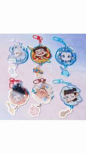 ส่งจากไทย พวงกุญแจ NEZHA นาจา2 คริลิค พวงกุญแจลายการ์ตูน แบบสร้างสรรค์ สําหรับผู้หญิง และผู้ชาย