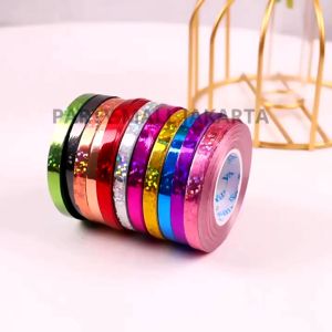 Pita Balon Kecil Pita Ribbon 5 Meter Warna Warni Pita Dekorasi Ulang Tahun