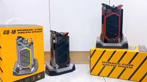 20W High-power Mechanical Karaoke Machine High-quality Wireless K Song Speaker Family KTV Outdoor Bluetooth Speaker