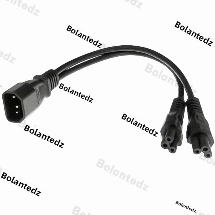 Cáp Chuyển Đổi Nguồn Y Type Splitter 0.3M, Đầu Nối IEC 320 C14 Đực Sang ...
