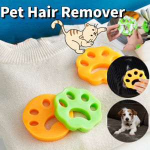 1Pcs Pet Hair Remover Washable Sticky Silicone Cat Dog Hair Remover Reusable Soft Clothes Hair Removal Tool