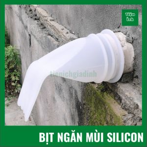 Bịt Nắp Cống Ngăn Mùi Silicon Chống Côn Trùng Giảm Thiểu Ngập Nước Do Thủy Tirều Các Loại Phi 48 đến phi 168