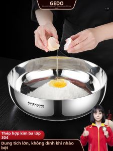 GEDO | Chậu Inox 304 Đa Năng Sâu và Lớn có Nắp