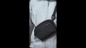 ALPAKA Flight Sling 1L - Crossbody Sling Bag For Men Travel with Quick Release Shoulder Strap and Magnetic Buckle