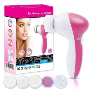 MELEDE Deep Cleansing 5 In 1 Pore Electric Face Brush Face Skin Care Machine Cleansing Facial Cleansing Instrument Facial Cleaner Brush