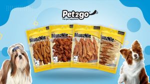 Que Thịt Gà Mềm MUNZNIE Gói 150g FREE SHIP Thức ăn dặm ngon cho thú cưng