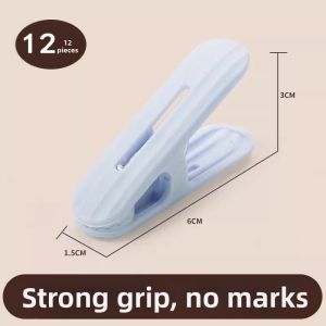 Soft Traceless & Windproof Clothespin for Drying