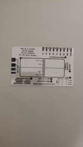 Portable Transparent ECG 7 Step Ruler Plastic ECG Calipers ECG Ruler Cover