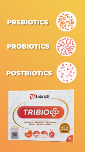 [Alpro Pharmacy] Labrich Tribio+ Probiotic Prebiotic Postbiotic 10 Sachets Blood Orange Mixberries Fat Burner Detox Gut Health Slimming Supplement