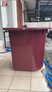 Bak Mandi Plastik dengan kotak sabun 120 ML