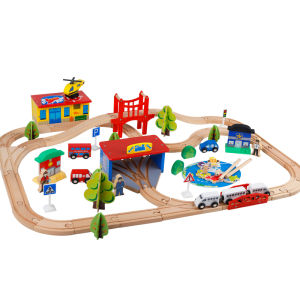 Educational Wooden Track Toy Set