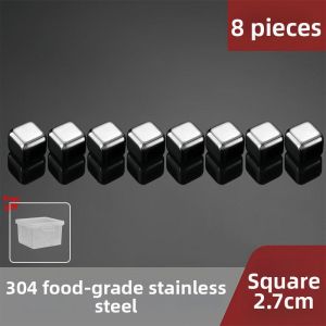 304 Stainless Steel Reusable Whisky Cooler Balls