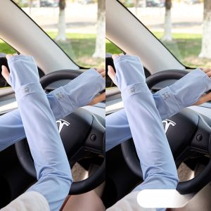 MiiOW | Ice Silk Sun Protection Gloves UV Protection Outdoor Cycling Driving Essential Cool Feeling Half Finger Summer Gloves For All Ages