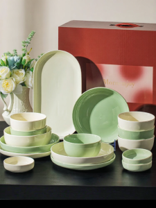 JINGDITAOCI | Bộ Dụng Cụ Ăn Bữa Đẹp Elegance Mềm Mịn