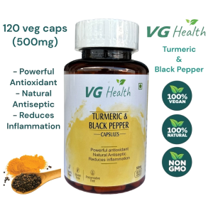 VG Health Organic Turmeric & Black Pepper