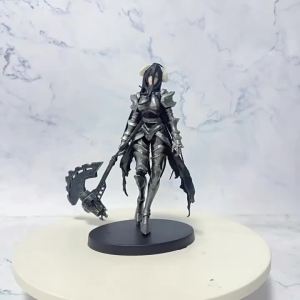 Bandai | Anime OVERLORD King Of The Undead Albedo Armor Ver. L Figure PVC Model Collection Desktop Ornament Halloween Christmas Gift