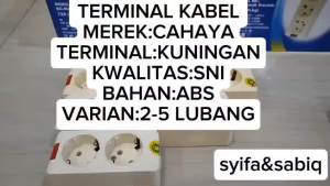 STOP KONTAK ARDE KUNINGAN, TERMINAL LISTRIK DATAR ARDE, GROUNDING ANTI BAKAR, 5 LUBANG, 4 LUBANG, DAN 3 LUBANG