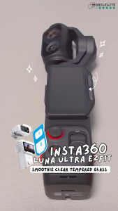 Insta360 Luna Ultra Tempered Glass Screen Protectors