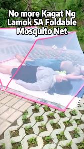 1.8 King/1.5 Queen Size Indoor Folded Mosquito Net For Beds Anti Mosquito Bites Net Tent | kulambo net family size | mosquito net tent family size