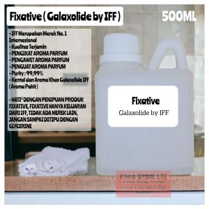FIXATIVE GALAXOLIDE 1LITER ( ORIGINAL IFF ) / GALAXOLIDE IFF / PENGAWET PARFUM