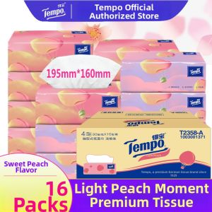 Tempo | Peach Flavor 4 Layer Tissue Paper