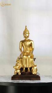 พระประจำวันพุธ ปางป่าเลไลยก์ กลางคืน เสริมบารมี ความเจริญรุ่งเรือง โชคลาภ สีทอง ของขวัญมงคล