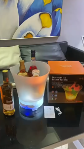 7L luminous ice bucket KTV bar champagne bucket creative beer bucket