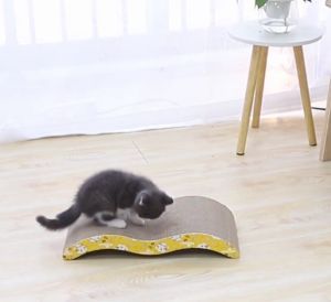 Cat Toy Cat Scratcher Corrugated Scratch Cardboard Toy Scratch Pad Cat Scratch Board