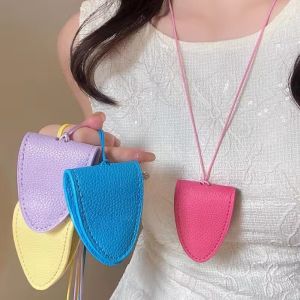 Neck Magnetic Multi functional Leather Sunglasses Clip Necklace Women Outdoor Travel Portable Storage Hanging Rope Accessories