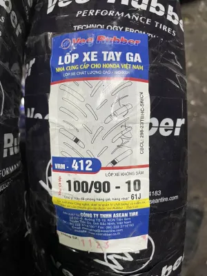 Lốp xe Lead 110/125 trước và sau chính hãng / Vỏ xe Honda 100/90-10 và 90/90-12