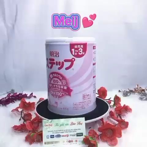 Sữa Meiji Growing Up Infant Formula Nhập Khẩu Nhật Bản 1-3 tuổi lon 800g