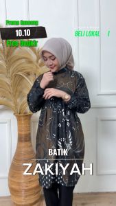Atasan Tunik Batik Wanita: Desain Klasik & Bahan Premium