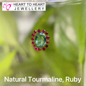 Natural Gemstone Tourmaline Ruby (Gembox8002)