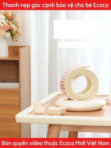 Thanh chắn nẹp góc cạnh ECOCO kèm miếng dán bảo vệ cho bé thế hệ mới | Xốp nẹp cạnh bàncửa đa năng phù hợp mọi góc cạnh