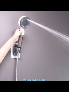 10 Chế Độ Màu Đen - Vòi Hoa Sen Đầu Vòi Tăng Áp Tiết Kiệm Nước Màu Sắc Sang Trọng Có Lõi Lọc