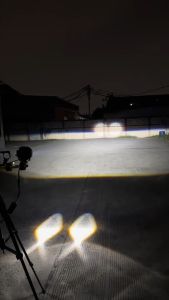 LED Foglamp BILED ISUN Laser Spot ISUN FLP-1X EXTRA Demon Eyes dengan Blue Lens