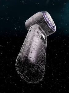 พัดลมพกพา ลมเย็นลดโดยตรง 16° จอใหญ่แสดงเลข 8000mAhแบตเตอรี่ พับเก็บได้คล้องคอได้ พัดลมมือถือ ผัดลมพกพา พัดลมแบบพกพา พัดลมแบบหมุน