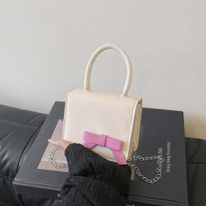 [Hot-selling womens bags] Childrens bags Internet celebrity trendy cool girls shoulder bag going out baby hand bag small square bag girl messenger bag