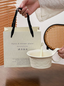 Original Ceramic Mug Creative Office Afternoon Tea Coffee Cup Female Version High Aesthetic Value White Color Handmade Craft