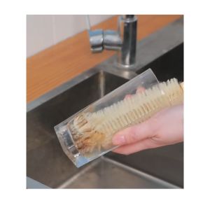 Bàn Chải Cốc Cọ Rửa Cán Gỗ Cỡ Lớn Rửa Bình Sữa Bình Nước Ly Tách360 độ không có điểm mù-HAUSE