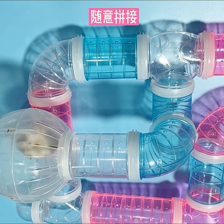 Renna's Hamster Tunnel Set 5.5cm Hamster Cage Accessories Connector ...
