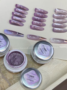 Tím / Tím Violet / Tím Hoa Cà Cat Eye Nail Art Glue Pure Color Thời Trang Internet Dụng Cụ Làm Đẹp Nổi Tiếng Dành Cho Móng Tay Hoàn Hảo Từ Trung Quốc Thông Số Kỹ Thuật Thông Thường