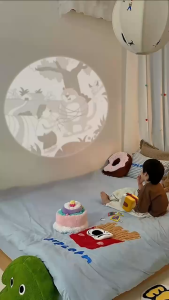 Máy chiếu kể chuyện - Lala Story Cinema Box kèm 5 sách bìa cứng - Lalala baby