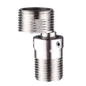 Bộ Chuyển Đổi Vòi Hoa Sen Bằng Thép Không Gỉ 304 Góc Cong Chân Gắn Tường 360 °   Có Thể Xoay Được Góc Vít Lệch Tâm Có Thể Điều Chỉnh