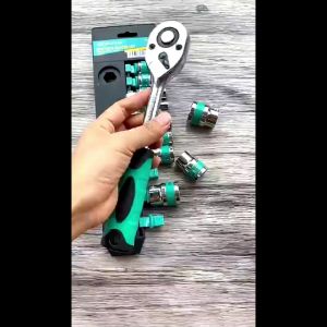 Bộ Cần Siết Tự Động 1/2 Đầu Khẩu Các Size Từ 8mm Đến 24mm Thanh Nối Dài Khẩu Thép Crv Ứng Dụng Cao Trong Vặn Mở Đai Ốc